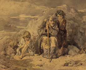 FAMINE SCENE by A. Tripp sold for 2,158 at Whyte's Auctions