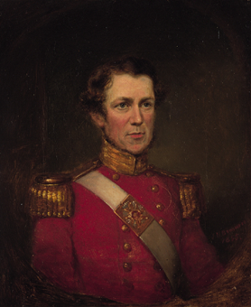 PORTRAIT OF AN OFFICER by James Butler Brenan sold for 888 at Whyte's Auctions