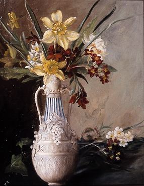 FLOWERS IN AN VASE by Emilie Roache sold for 1,270 at Whyte's Auctions