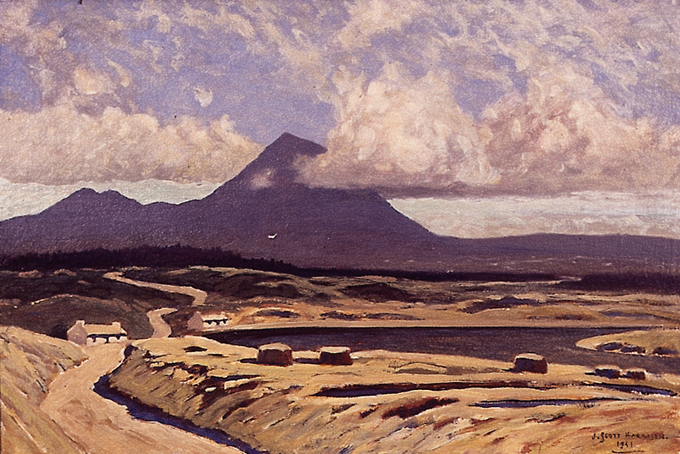 CROAGH PATRICK, COUNTY MAYO by J. Scott Harrison sold for 533 at Whyte's Auctions