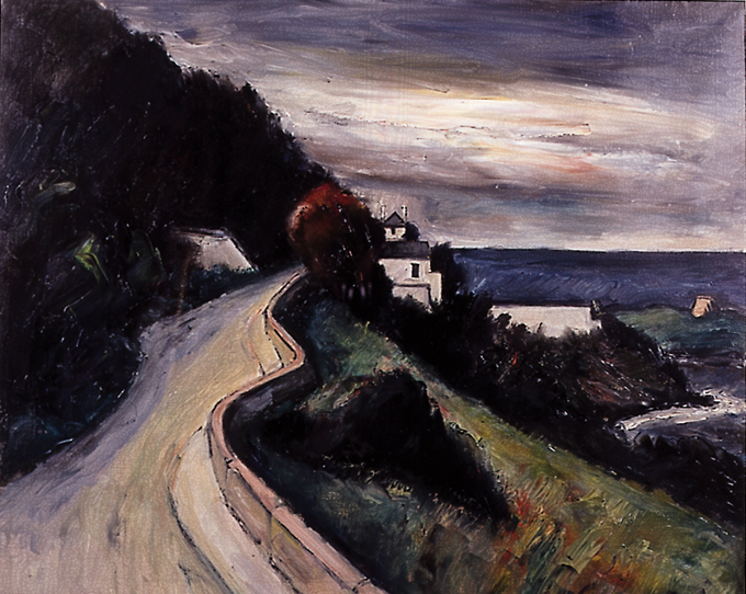 VICO ROAD DALKEY by Peter Collis sold for 6,095 at Whyte's Auctions