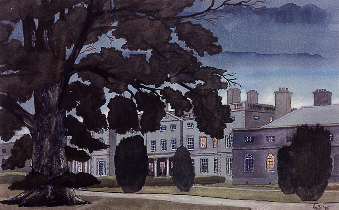CARTON HOUSE, COUNTY KILDARE by John FitzMaurice Mills sold for 508 at Whyte's Auctions