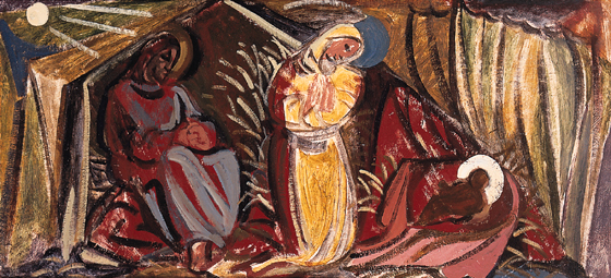 NATIVITY by Elizabeth Rivers sold for 1,460 at Whyte's Auctions