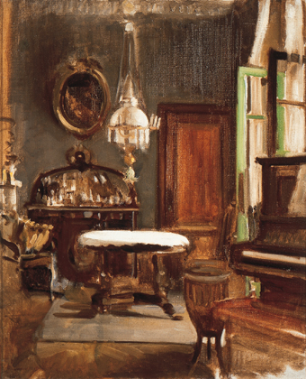 FRENCH INTERIOR by William Crampton Gore sold for 7,110 at Whyte's Auctions