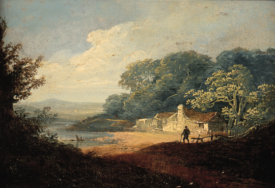 LANDSCAPE by George Francis Mulvany sold for 1,905 at Whyte's Auctions