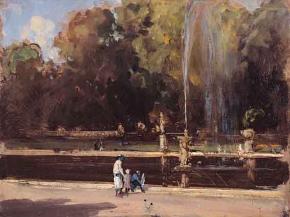 THE LUXEMBOURG GARDENS, PARIS by James Humbert Craig sold for 24,124 at Whyte's Auctions
