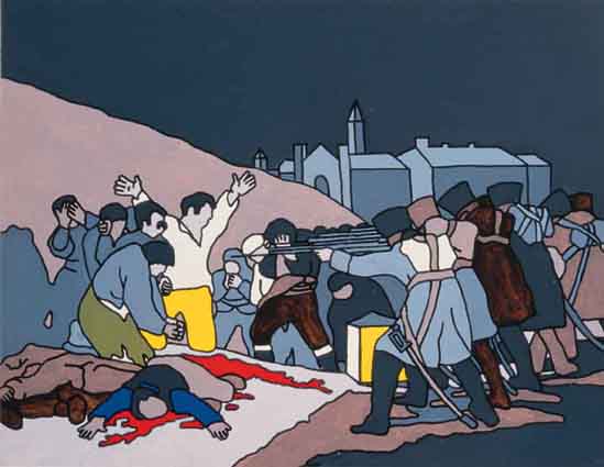 STUDY FOR THE 3RD MAY (1970) by Robert Ballagh (b.1943) at Whyte's Auctions