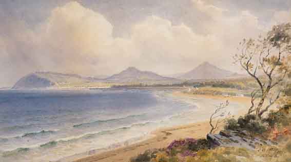 KILLINEY BAY by Joseph William Carey sold for 2,285 at Whyte's Auctions