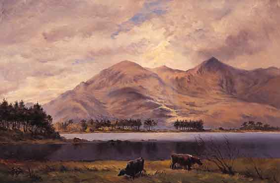 THE LOWER LAKE, KILLARNEY by James Brenan sold for 2,666 at Whyte's Auctions