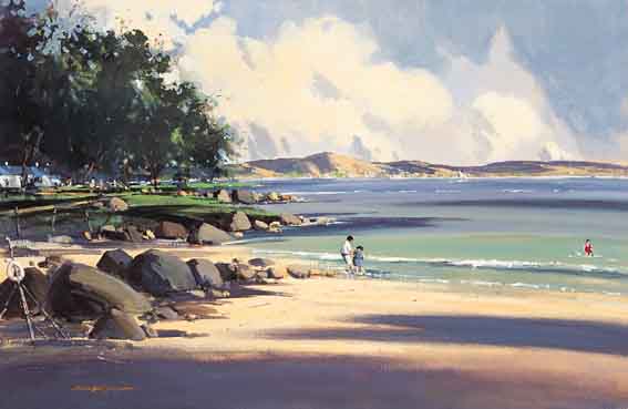 RATHMULLAN, COUNTY DONEGAL by George K. Gillespie RUA (1924-1995) at Whyte's Auctions