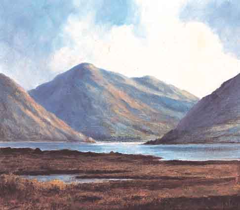 WEST OF IRELAND LAKE AND MOUNTAINS by Douglas Alexander (1871-1945) at Whyte's Auctions