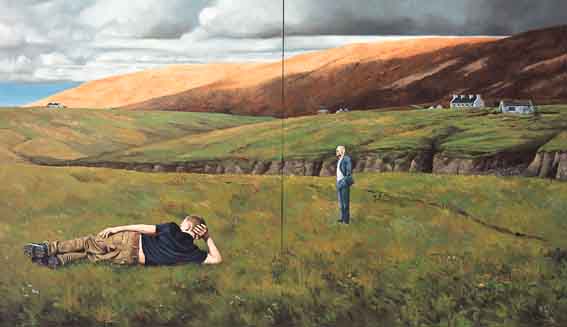 ON THE EDGE by Martin Gale sold for 8,380 at Whyte's Auctions