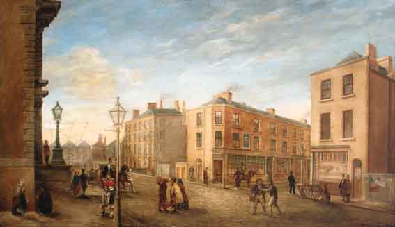 AMIENS STREET, DUBLIN by R. Manning sold for 8,380 at Whyte's Auctions