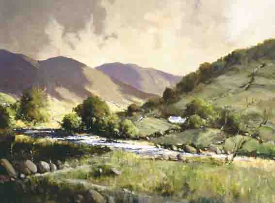 ANTRIM GLENS AND GLENDUN RIVER, COUNTY ANTRIM by George K. Gillespie sold for 7,110 at Whyte's Auctions