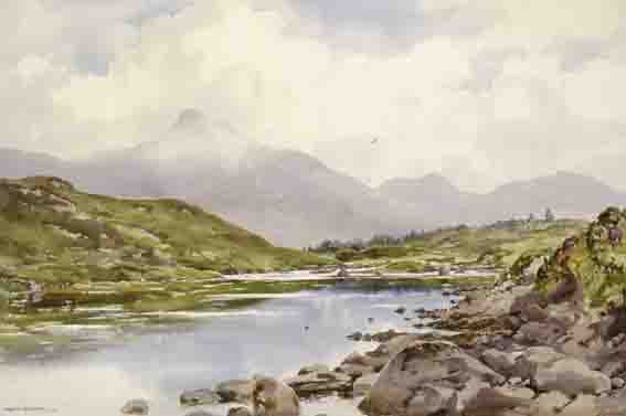 BALLINAHINCH RIVER by Frank Egginton sold for 4,570 at Whyte's Auctions