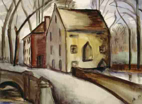 OLD MILL MIDHURST, SUSSEX by Moila Powell sold for 1,777 at Whyte's Auctions