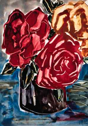 STILL LIFE, ROSES by Moila Powell sold for 787 at Whyte's Auctions