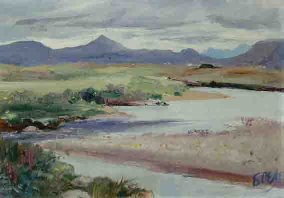 ON THE KINNEAGH RIVER by Edith Oenone Somerville sold for 1,333 at Whyte's Auctions