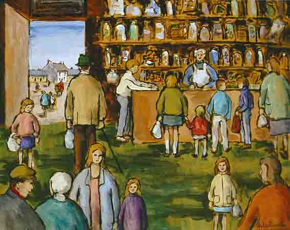 THE SWEET SHOP by Gladys Maccabe sold for 6,602 at Whyte's Auctions