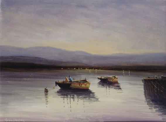 CORRIB FISHING BOATS by Norman J. McCaig sold for 5,200 at Whyte's Auctions