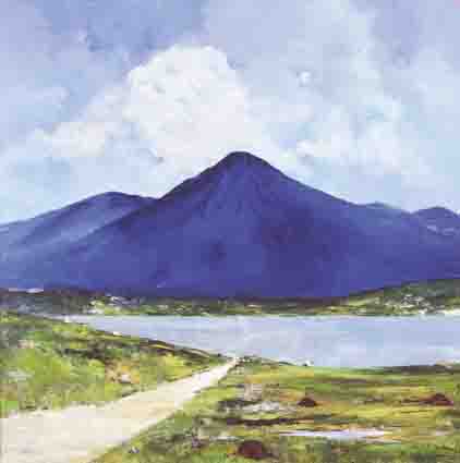 THE ROAD TO RENVYLE (CONNEMARA) by David Gordon Hughes (b.1957) at Whyte's Auctions