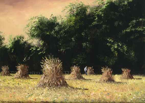 HAYSTACKS by Norman J. McCaig sold for 5,800 at Whyte's Auctions