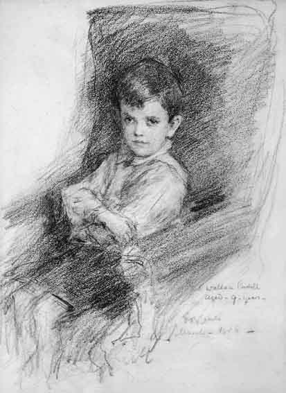 WALLACE RUSSELL, AGED 9 YEARS by John Butler Yeats sold for 7,000 at Whyte's Auctions