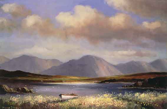 LOUGH BAWN, DONEGAL by Norman J. McCaig sold for 5,700 at Whyte's Auctions