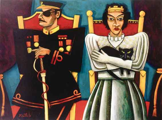 GENERAL AND QUEEN by Graham Knuttel sold for 6,700 at Whyte's Auctions