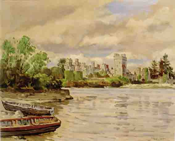 ASHFORD CASTLE by Robert Taylor Carson sold for 2,200 at Whyte's Auctions