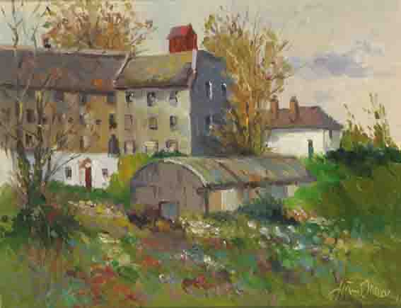 MILL AT CASTLEBRIDGE, COUNTY WEXFORD by Liam Treacy sold for 3,800 at Whyte's Auctions