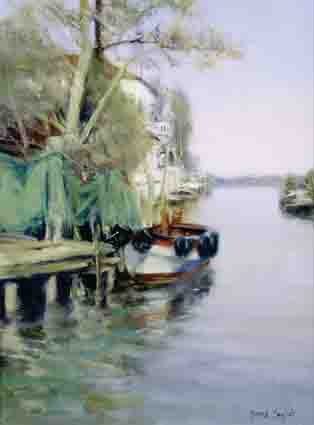 CANAL VENICE by James English sold for 2,200 at Whyte's Auctions