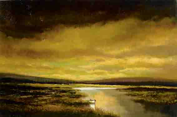 BALLYNAHINCH RIVER, CONNEMARA by Norman J. McCaig sold for 5,500 at Whyte's Auctions