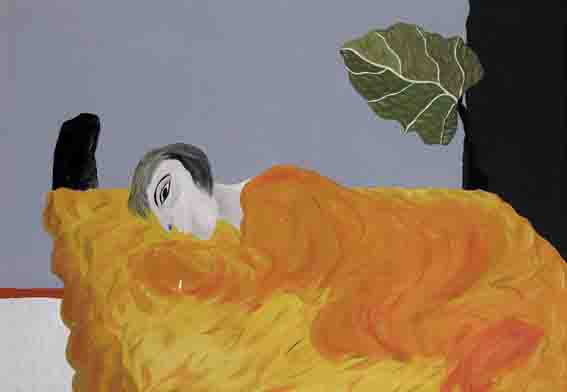 FEMALE RECLING ON A BED by Michael Mulcahy sold for 1,600 at Whyte's Auctions