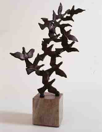 FLIGHT OF BIRDS by John Behan sold for 5,000 at Whyte's Auctions