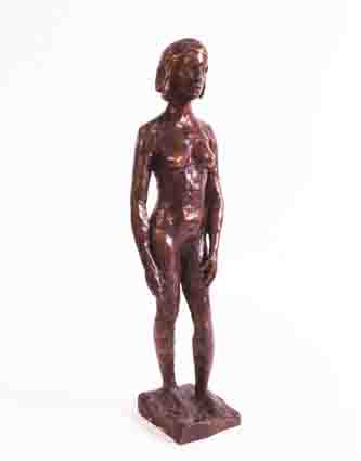 STANDING GIRL by Elizabeth le Jeune sold for 950 at Whyte's Auctions