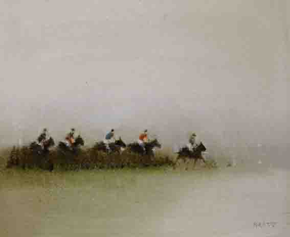HORSE RACE by Anthony Robert Klitz sold for 2,000 at Whyte's Auctions