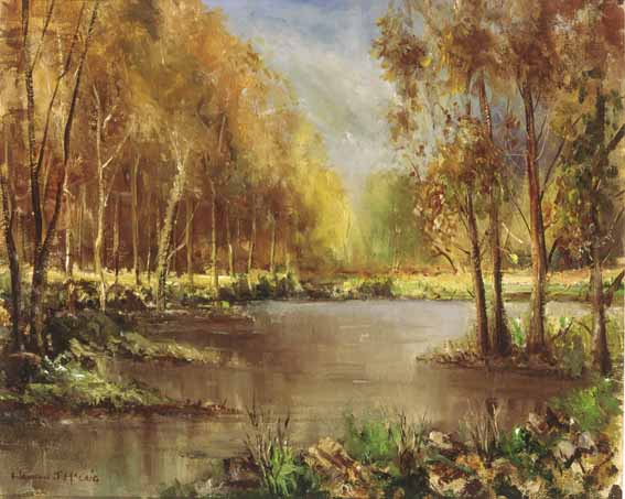 AUTUMN by Norman J. McCaig sold for 4,000 at Whyte's Auctions
