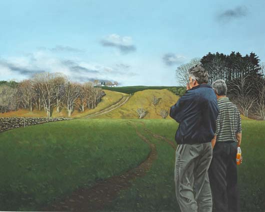 THE LIE OF THE LAND by Martin Gale RHA (b.1949) at Whyte's Auctions
