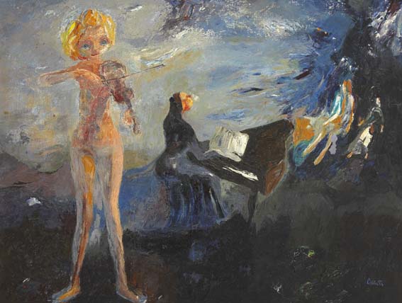 MUSIC by Colin Middleton sold for 38,000 at Whyte's Auctions