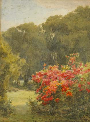 FLOWERING RHODODENDRON by Mildred Anne Butler sold for 4,200 at Whyte's Auctions