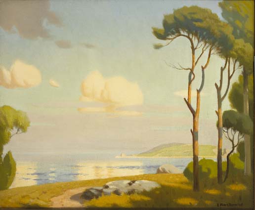 COASTAL LANDSCAPE by Nassau Blair Browne sold for 2,400 at Whyte's Auctions