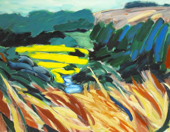 RIVER AT AUGHAVANAGH by Robert Armstrong sold for 1,700 at Whyte's Auctions