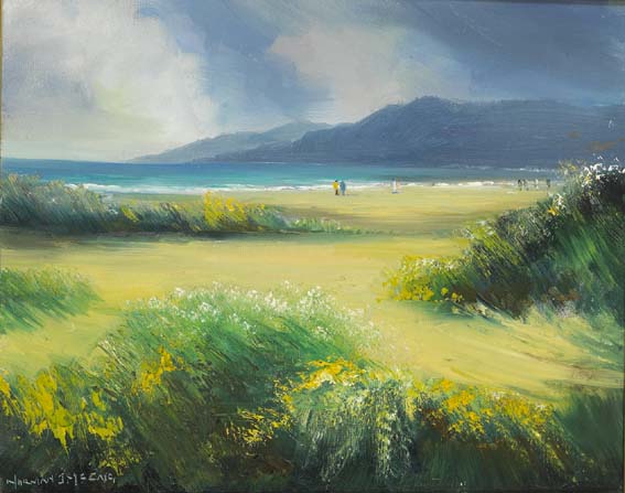 SAND DUNES NEAR NEWCASTLE by Norman J. McCaig sold for 4,600 at Whyte's Auctions