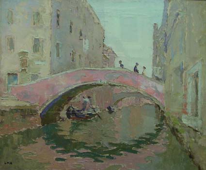 BRIDGE SCENE, VENICE by Letitia Marion Hamilton sold for 12,500 at Whyte's Auctions