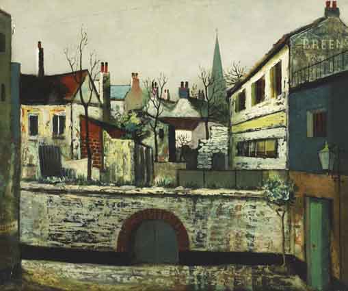 BACKYARDS, DOWNPATRICK by Daniel O'Neill sold for 28,000 at Whyte's Auctions