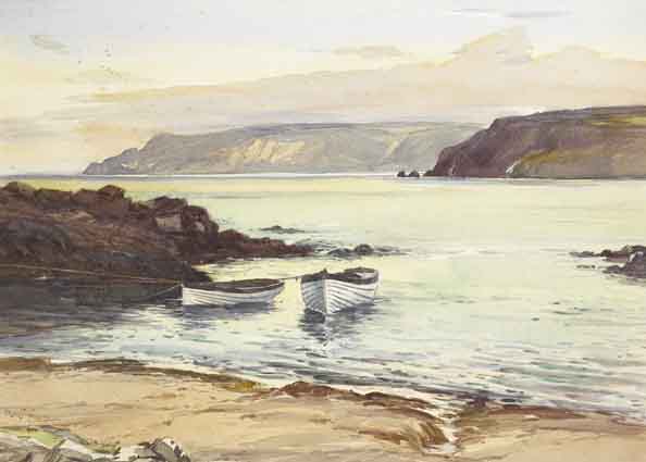 CUSHENDUN, COUNTY ANTRIM by Theodore James Gracey sold for 1,900 at Whyte's Auctions