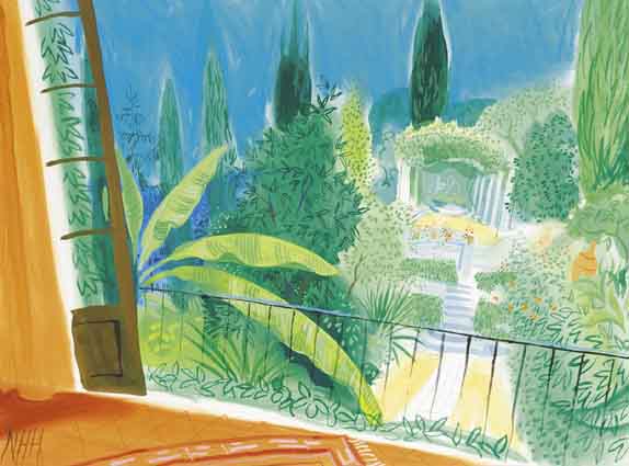 LA COLOMBE D'OR, ST PAUL DE VENICE by Nicholas Hely Hutchinson sold for 1,500 at Whyte's Auctions