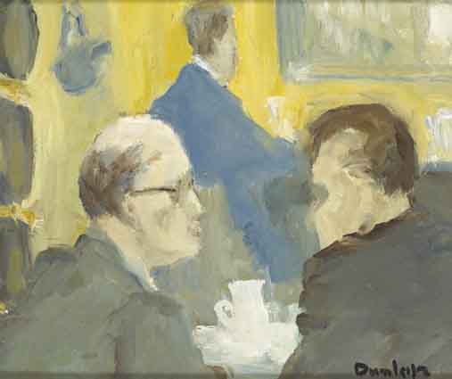 IRISH CRITICS - THE BAR PARIS by Ronald Ossory Dunlop sold for 1,600 at Whyte's Auctions