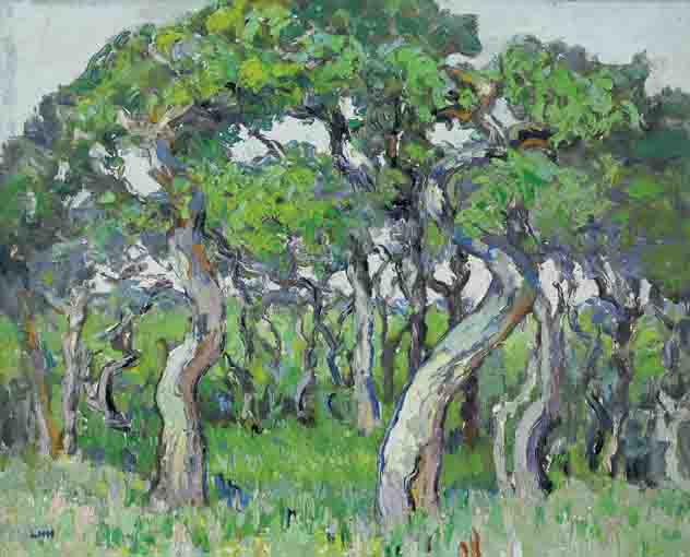A WOOD IN NORTH FRANCE by Letitia Marion Hamilton RHA (1878-1964) at Whyte's Auctions